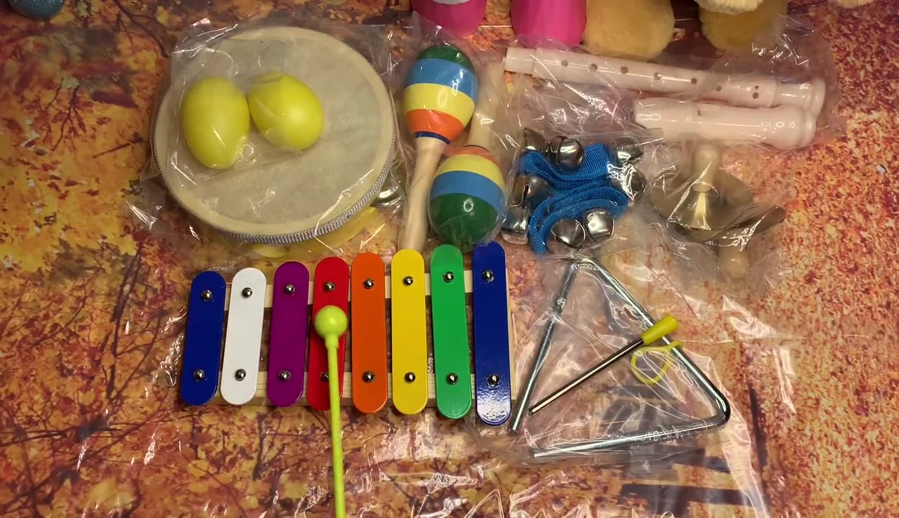 Sound test of the instruments