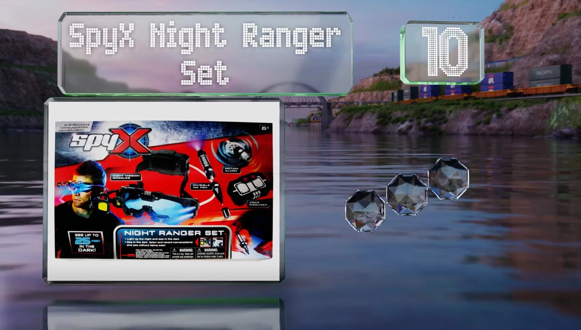 The motion alarm of the Spy X Night Ranger set