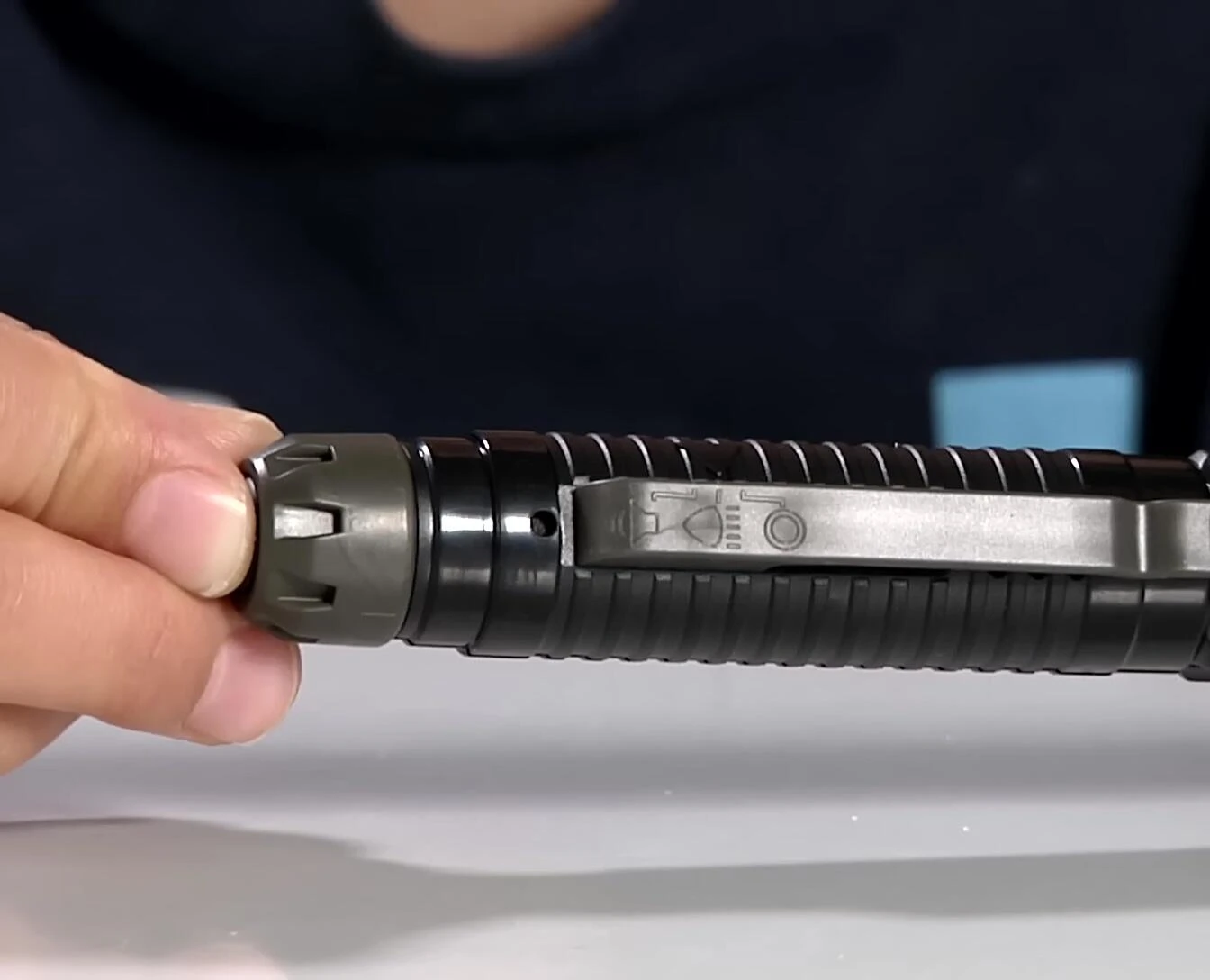 Demonstration of the spy pen's recording mechanism