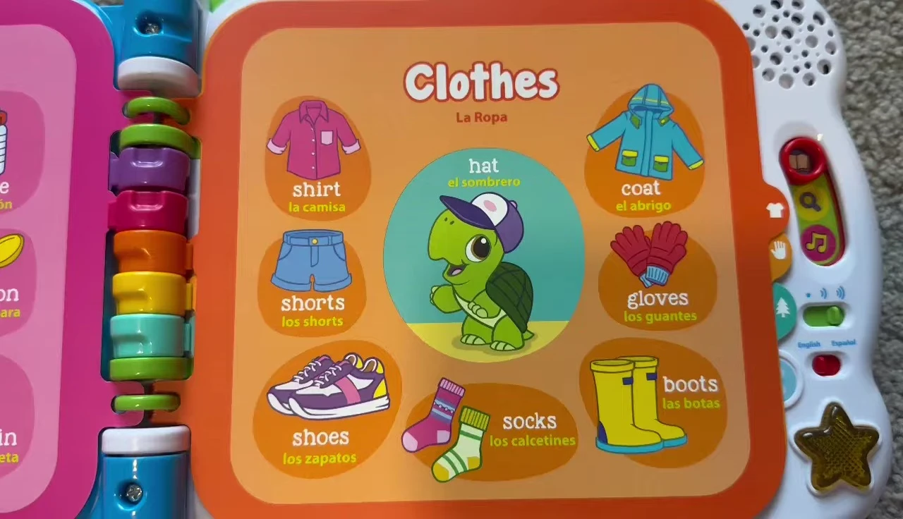 Image showing the clothing page.
