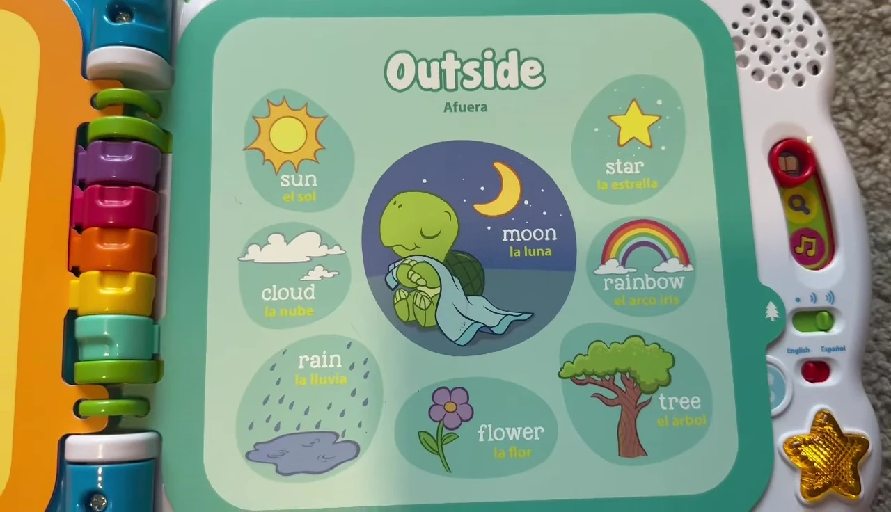 Image of the nature-themed page.