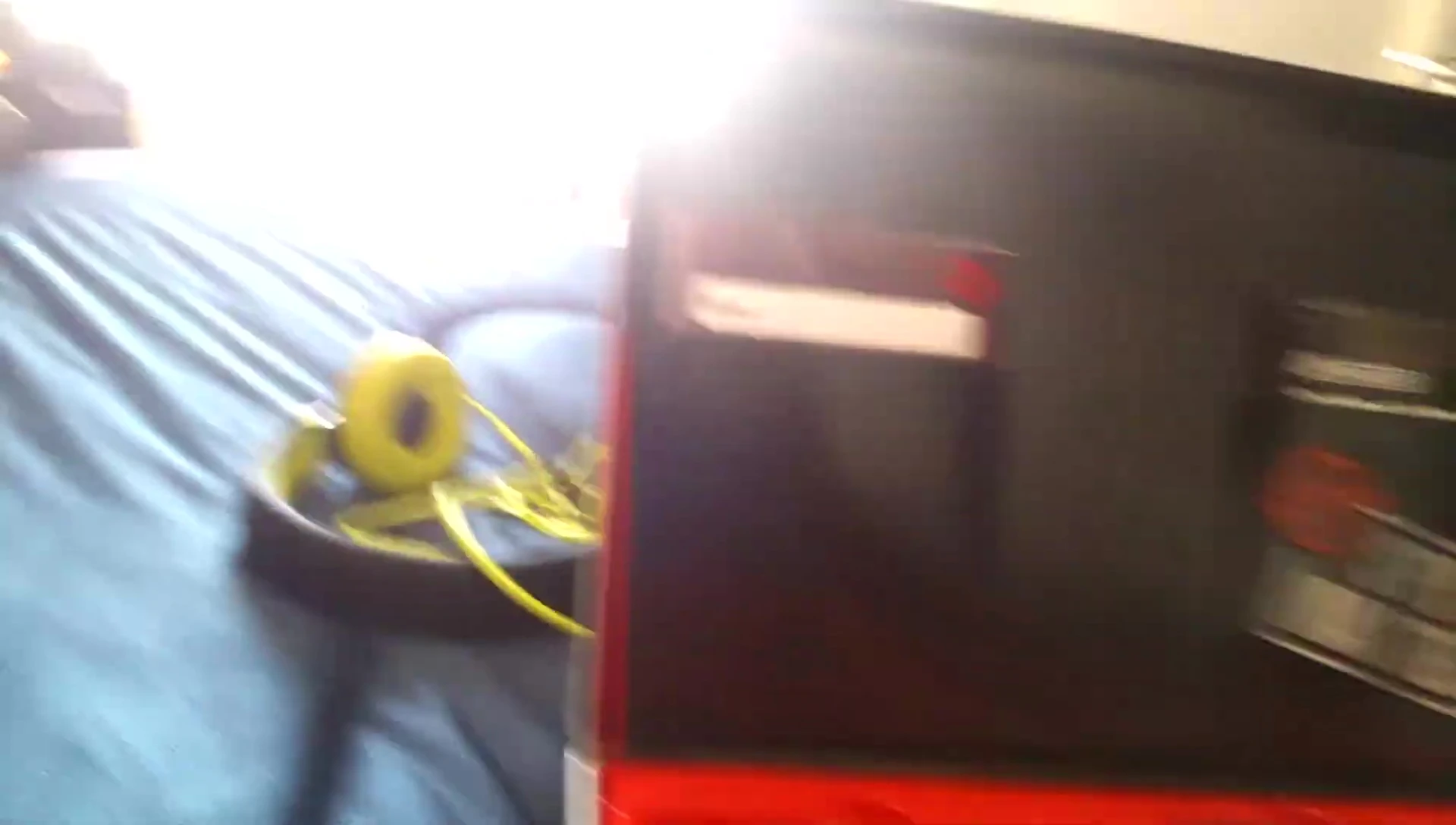 The booklets and passport.