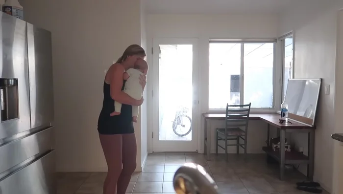 Music and Dance: Play music in the background, dance with your baby.