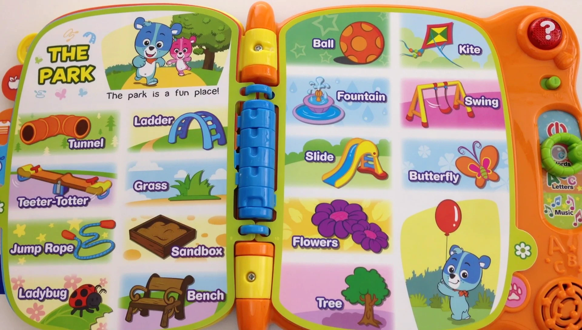 Image showing the word 'tunnel' highlighted on the screen.