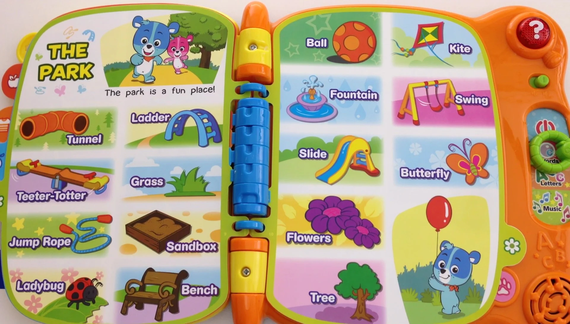 Image showing the word 'sandbox' highlighted on the screen.