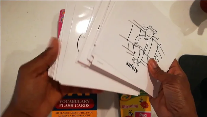 Use SAT prep flashcards for high school students preparing for the test.