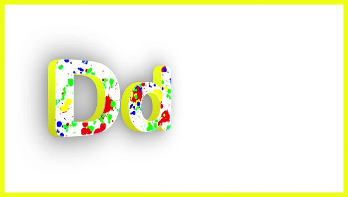 Letter D - Duck