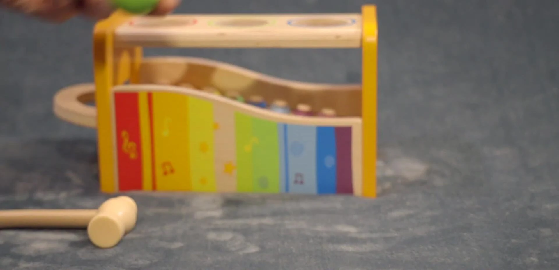Close up of the toy showing the quality