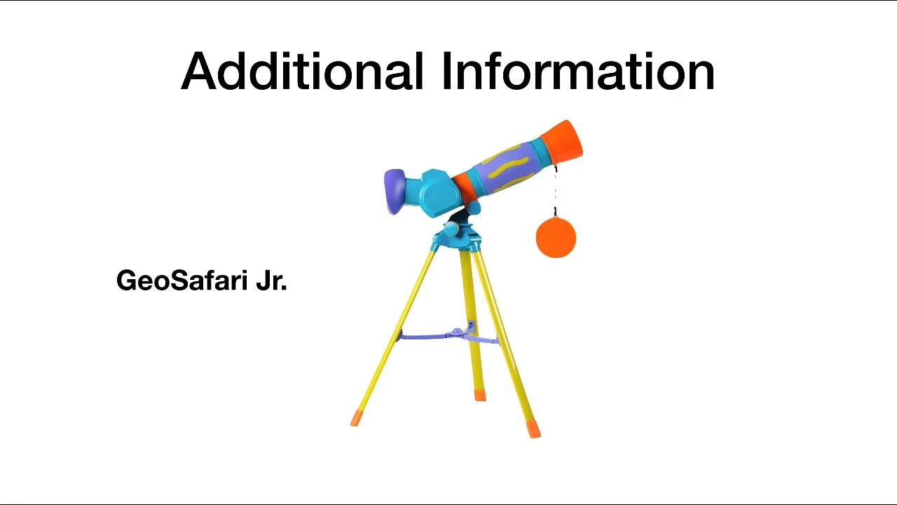 Text mentioning the Geo Safari Jr. on screen.