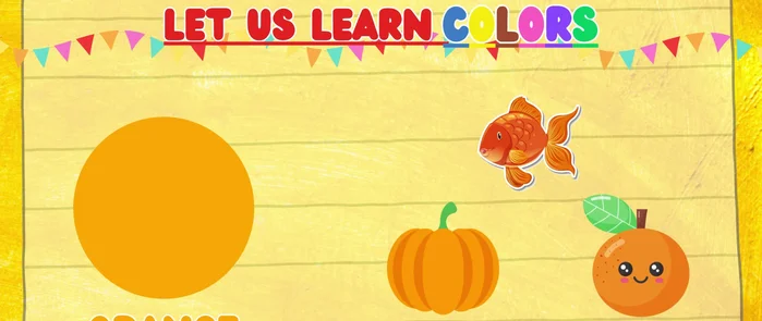 Introducing the color brown (chocolate, teddy bears, tree trunks).