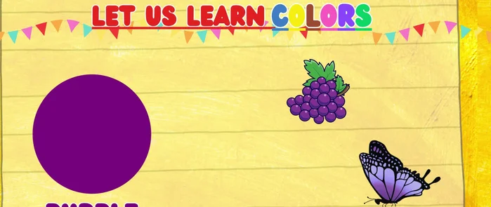 Introducing the color brown (chocolate, teddy bears, tree trunks).