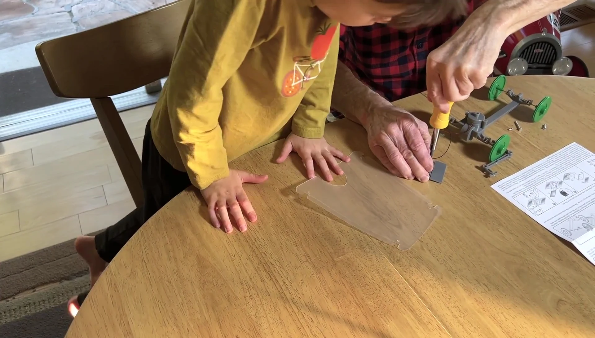 Securing the solar cell and ensuring proper contact.