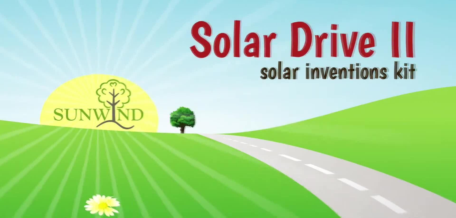 The SolarDrive II Inventor Kit package