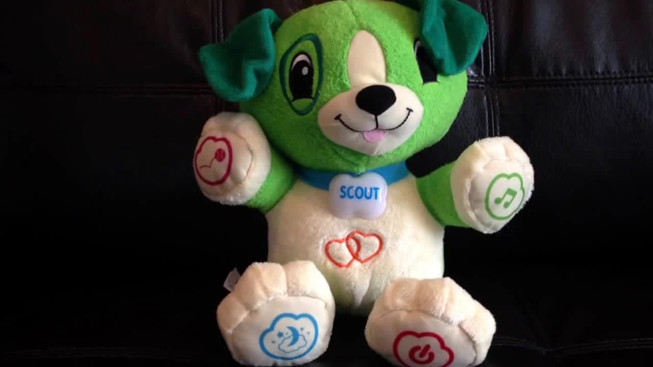 Close-up of the My Pal Scout toy box