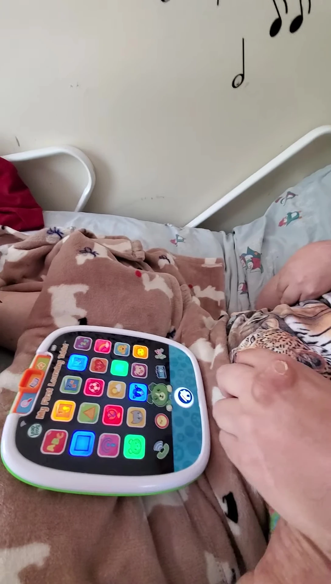 The tablet's auto-shutoff in action