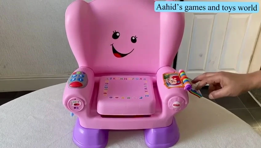 A child happily playing with the chair, demonstrating its overall appeal.