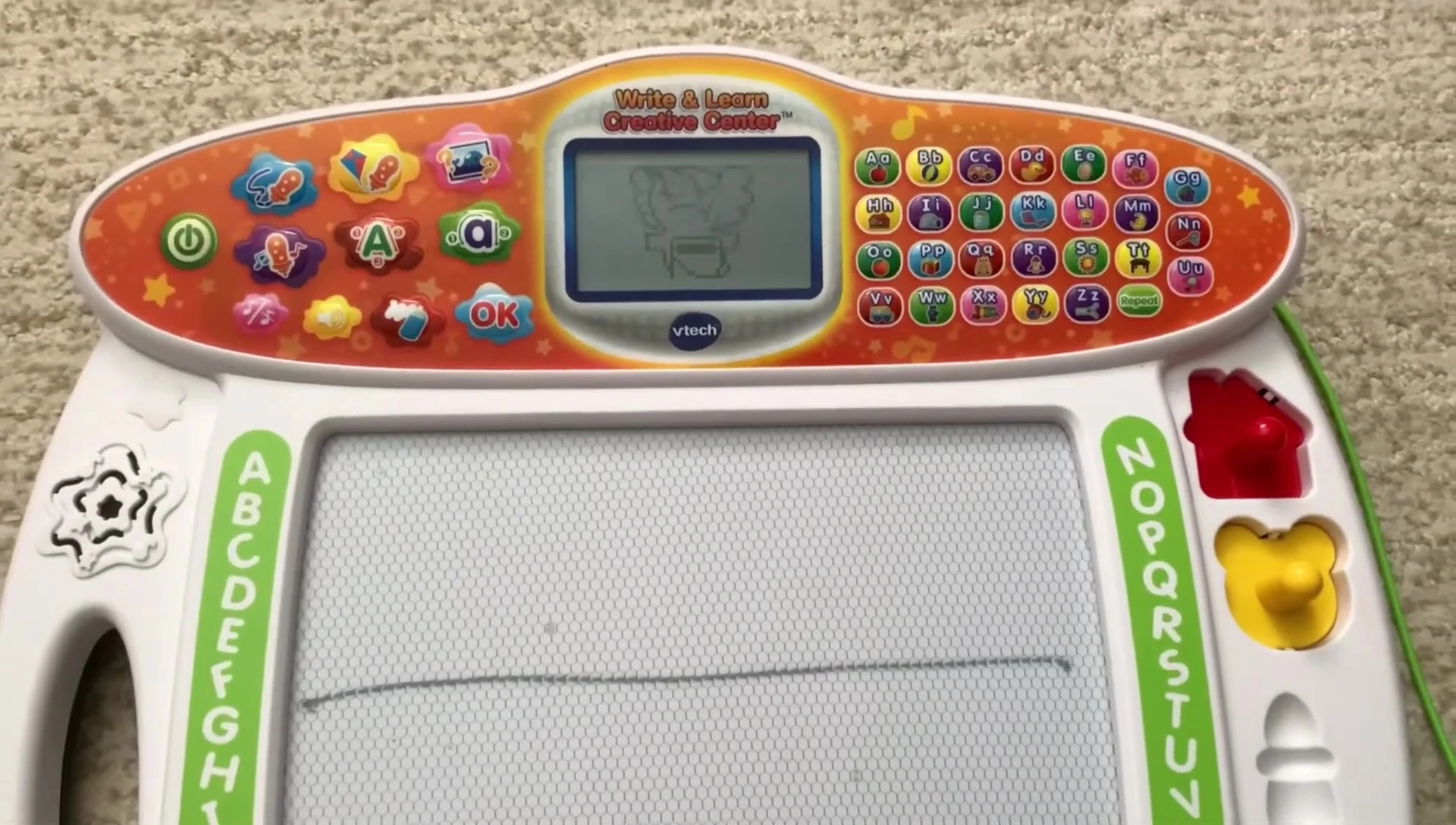 Screenshot showing the drawing activity on the screen.