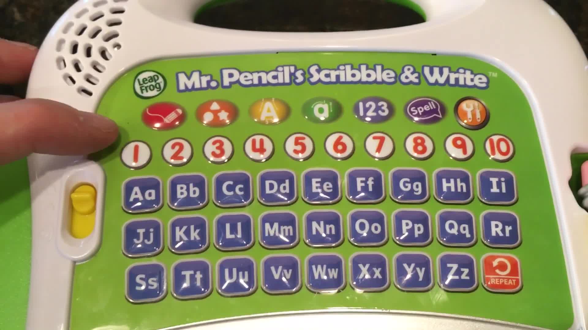 Screenshot showing the free drawing mode.