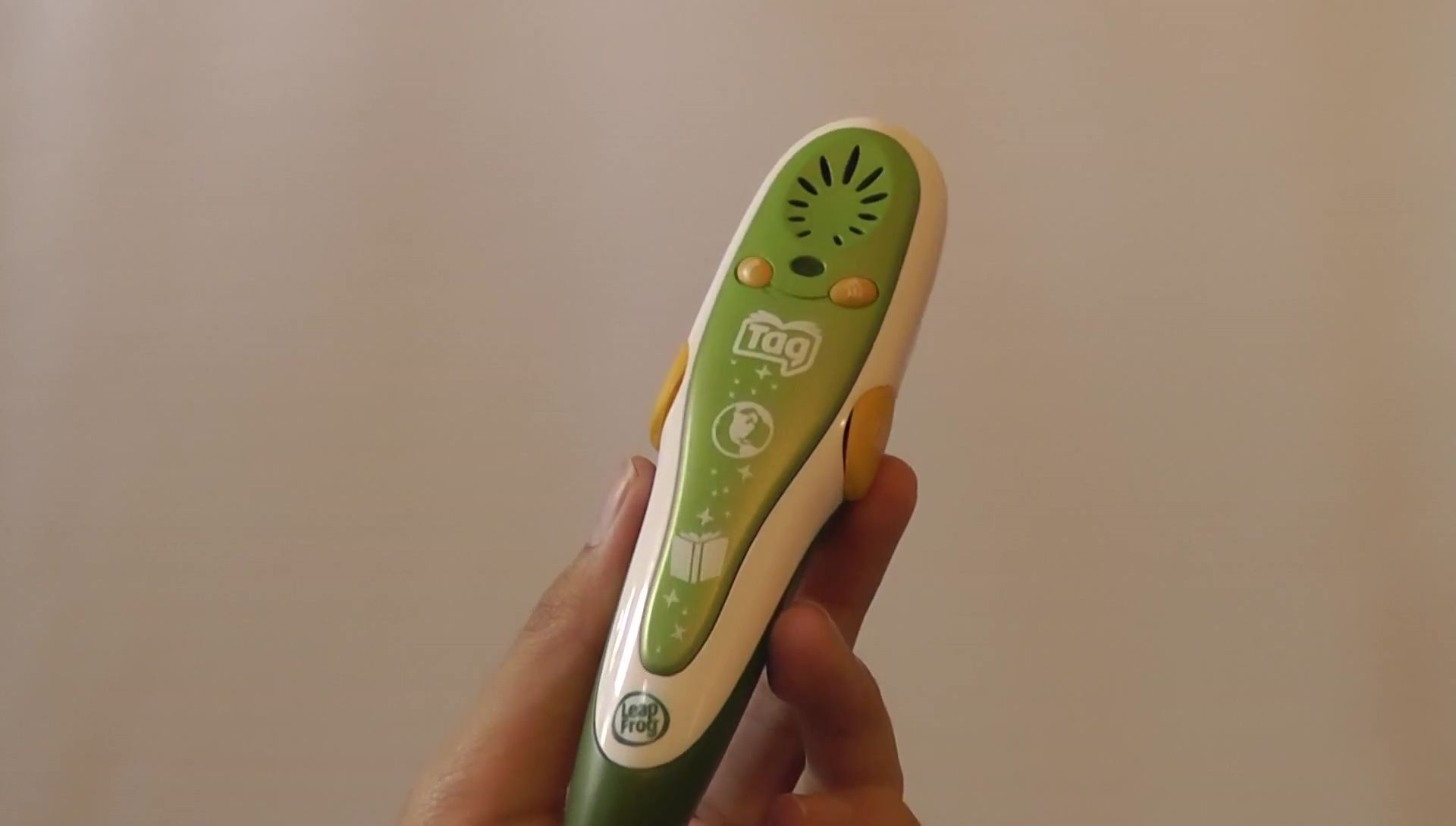 Close-up of the LeapFrog Tag Reading System pen