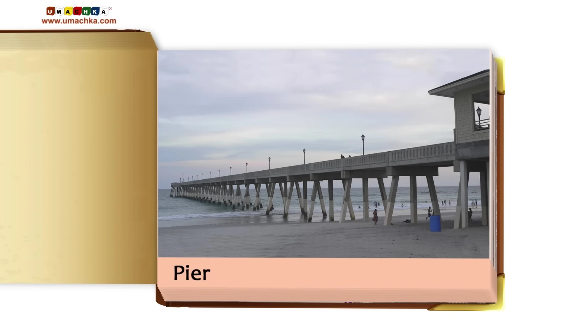 A pier and rail yard