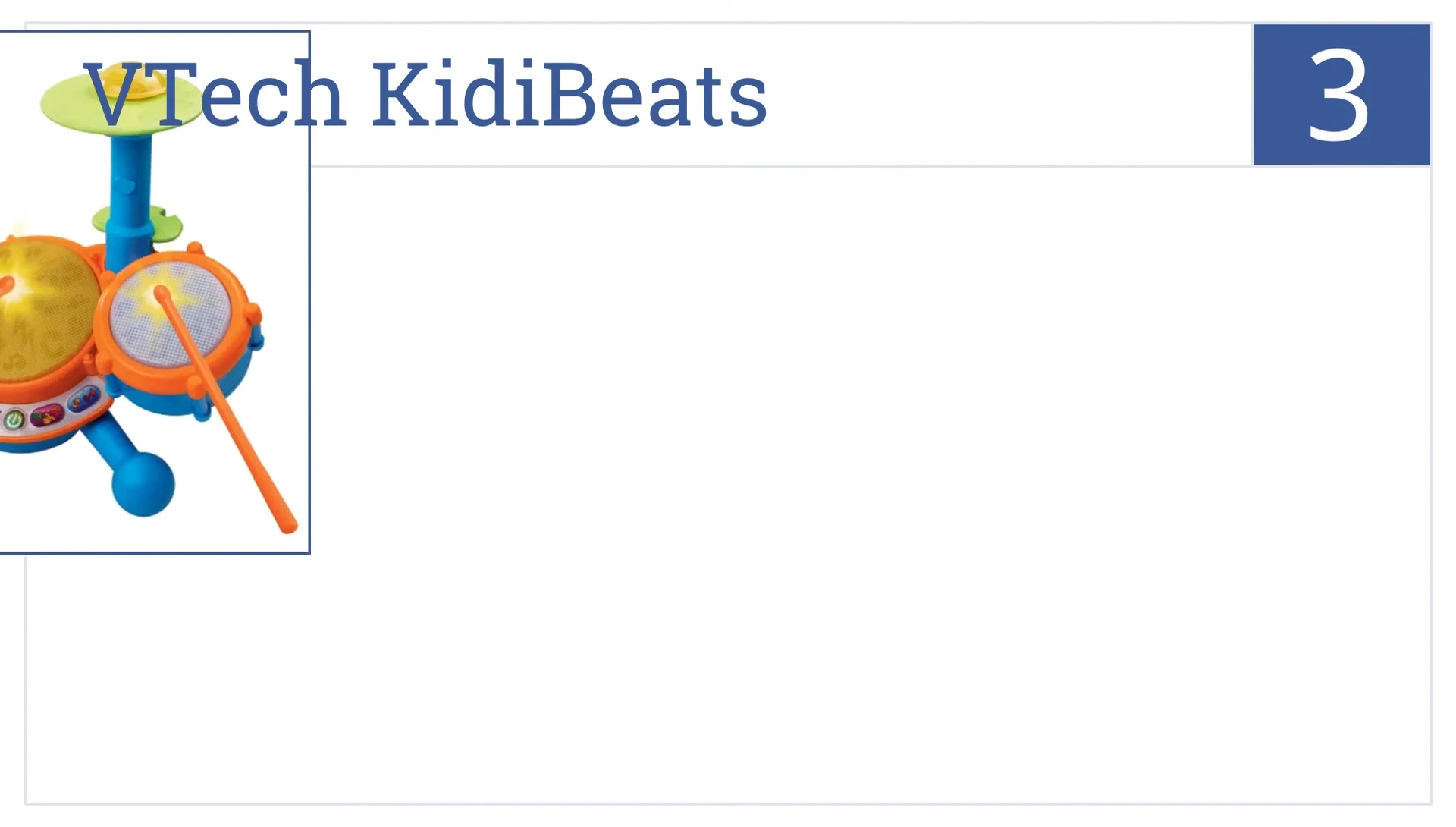 VTech KidiBeats musical toy