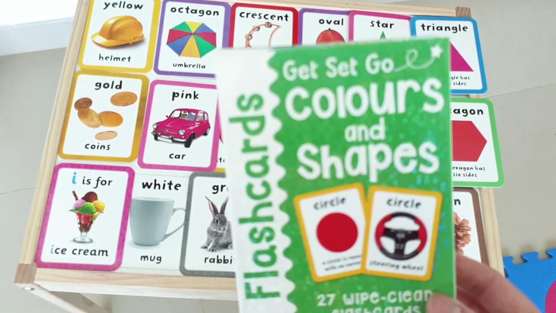 Presenter explaining the game to Kiara