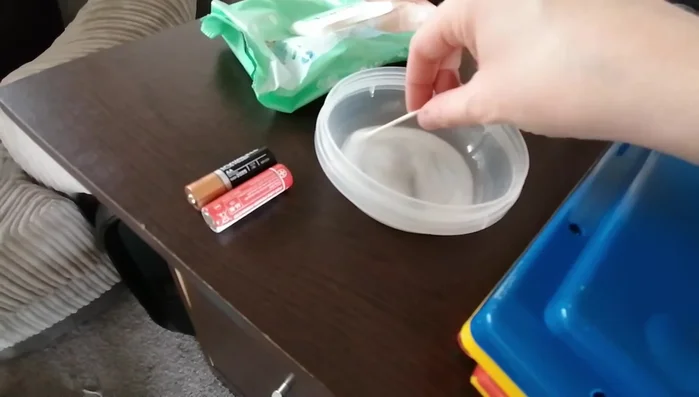 Repeat step 3 until all corrosion is removed.