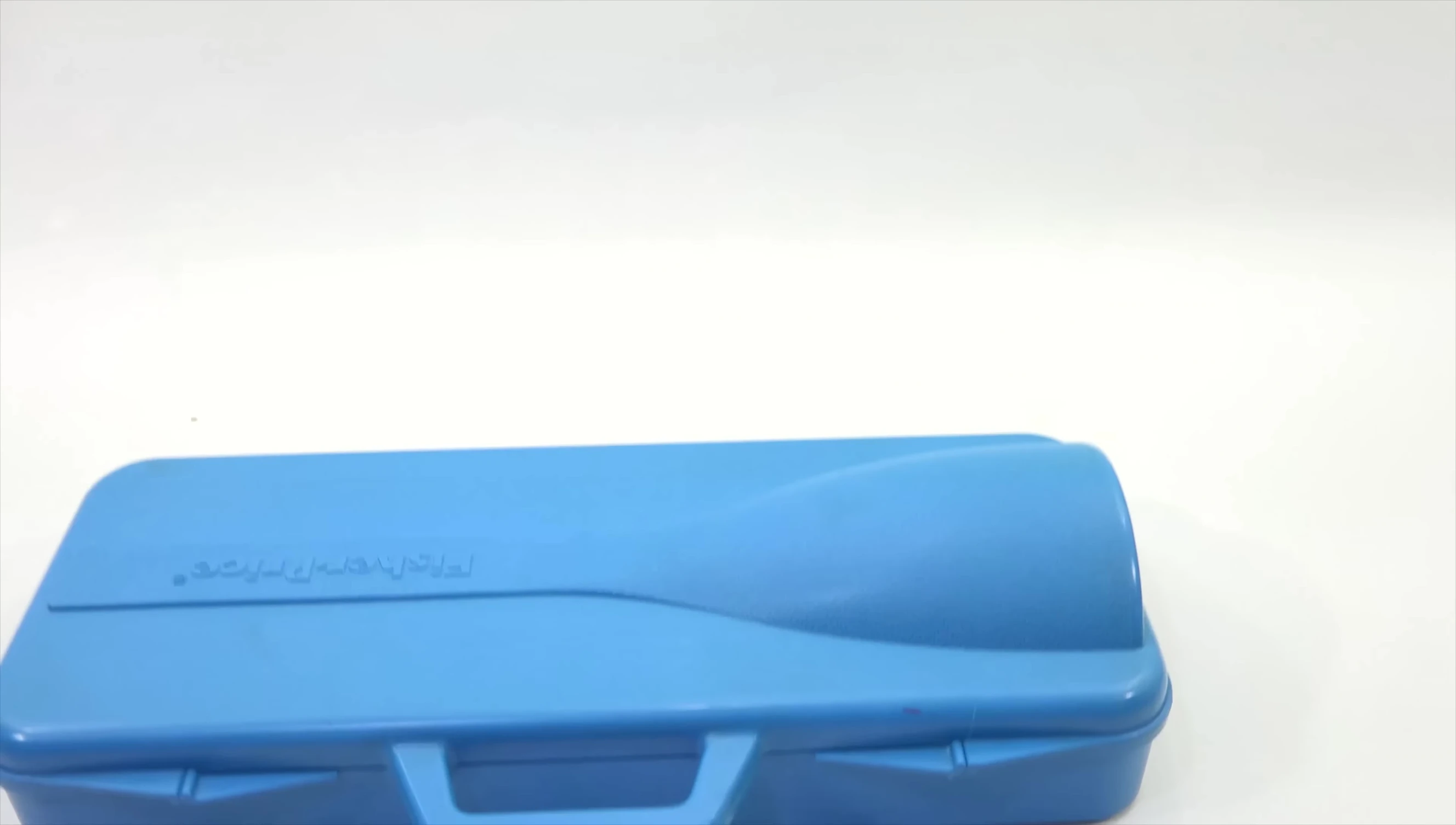 Close-up view of the inside of the Crazy Combo Horn case, showing all the pieces.