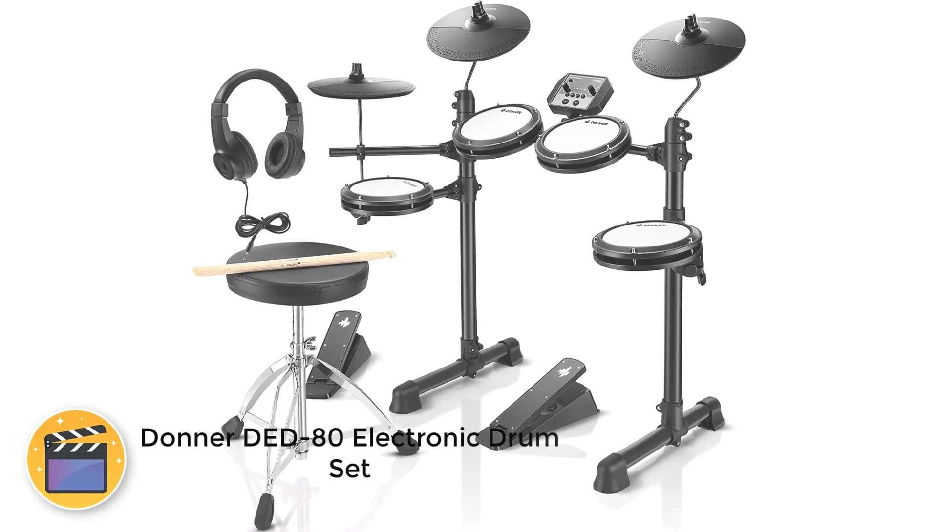 Donner DED-80 Electronic Drum Set