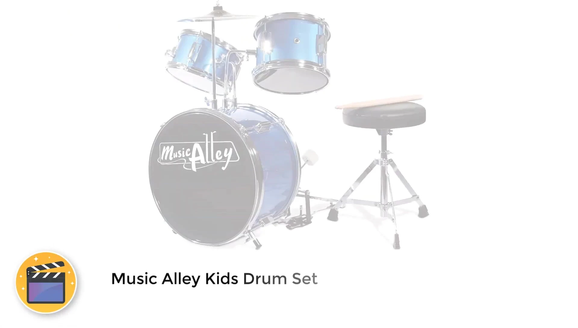 Music Alley Kids Drum Set