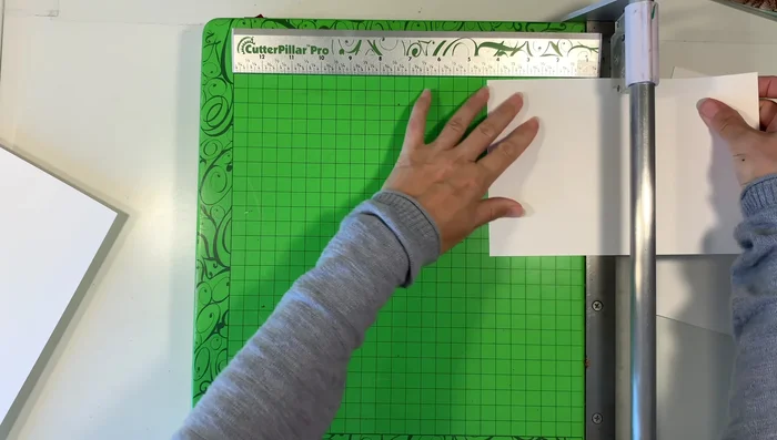 Prepare the watercolor paper: Cut the 9x12 inch paper into 4.5x6 inch cards.