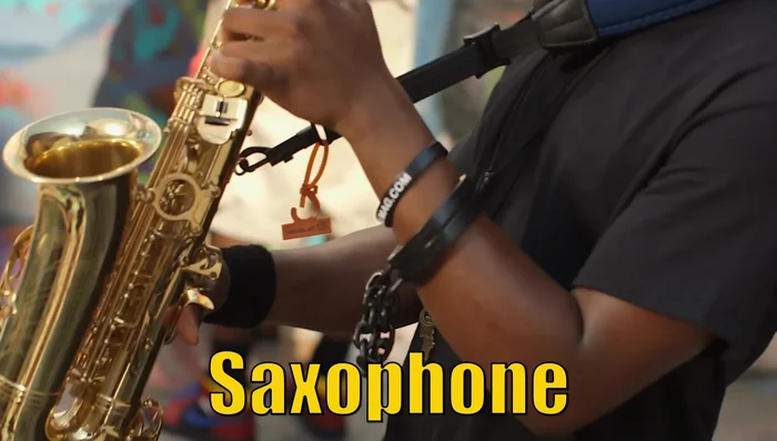 Saxophone sound example