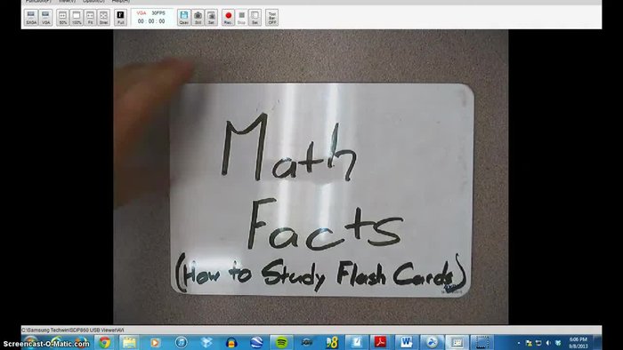 Organize flashcards by operation and number sets (e.g., addition facts with 'plus 3', subtraction facts with answers 1-10).