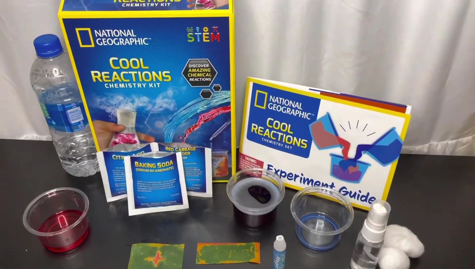 All the materials used in the experiments
