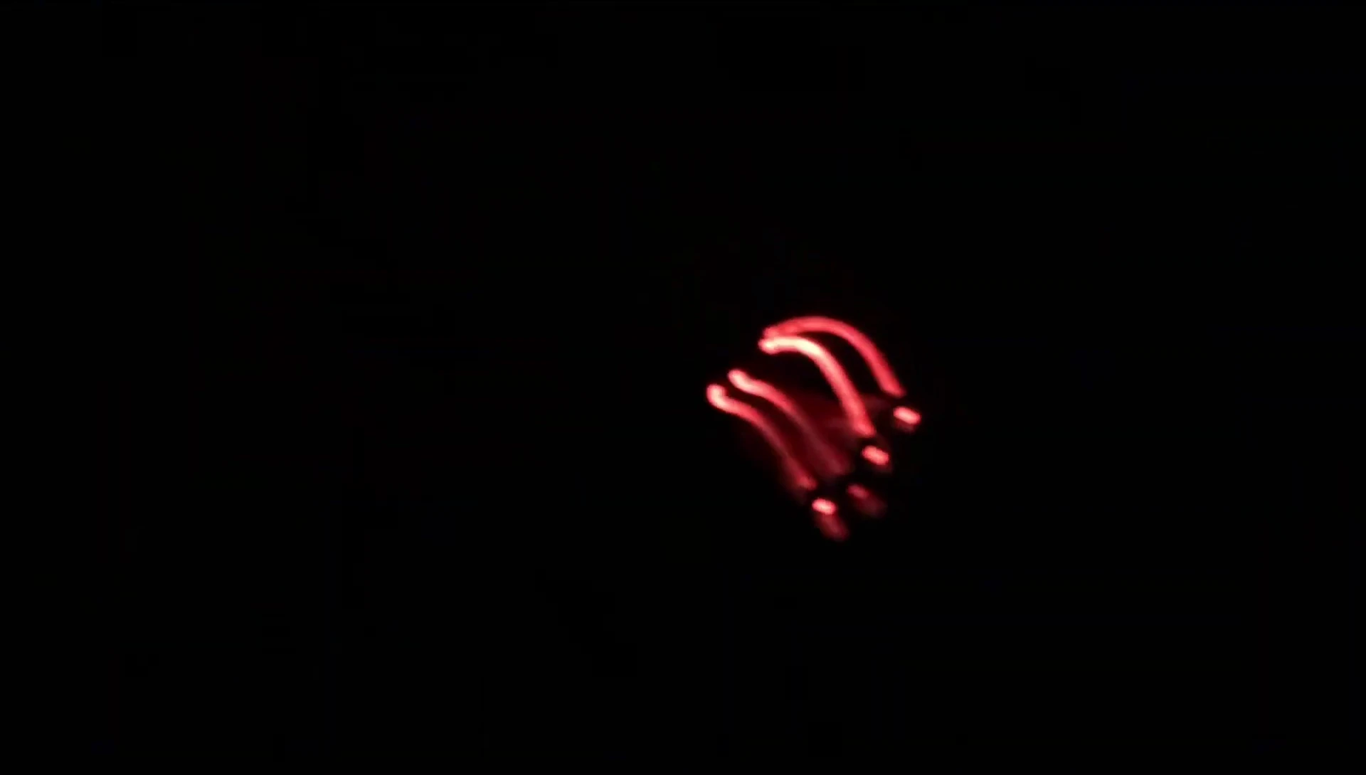 Child using the spy glasses' flashlight