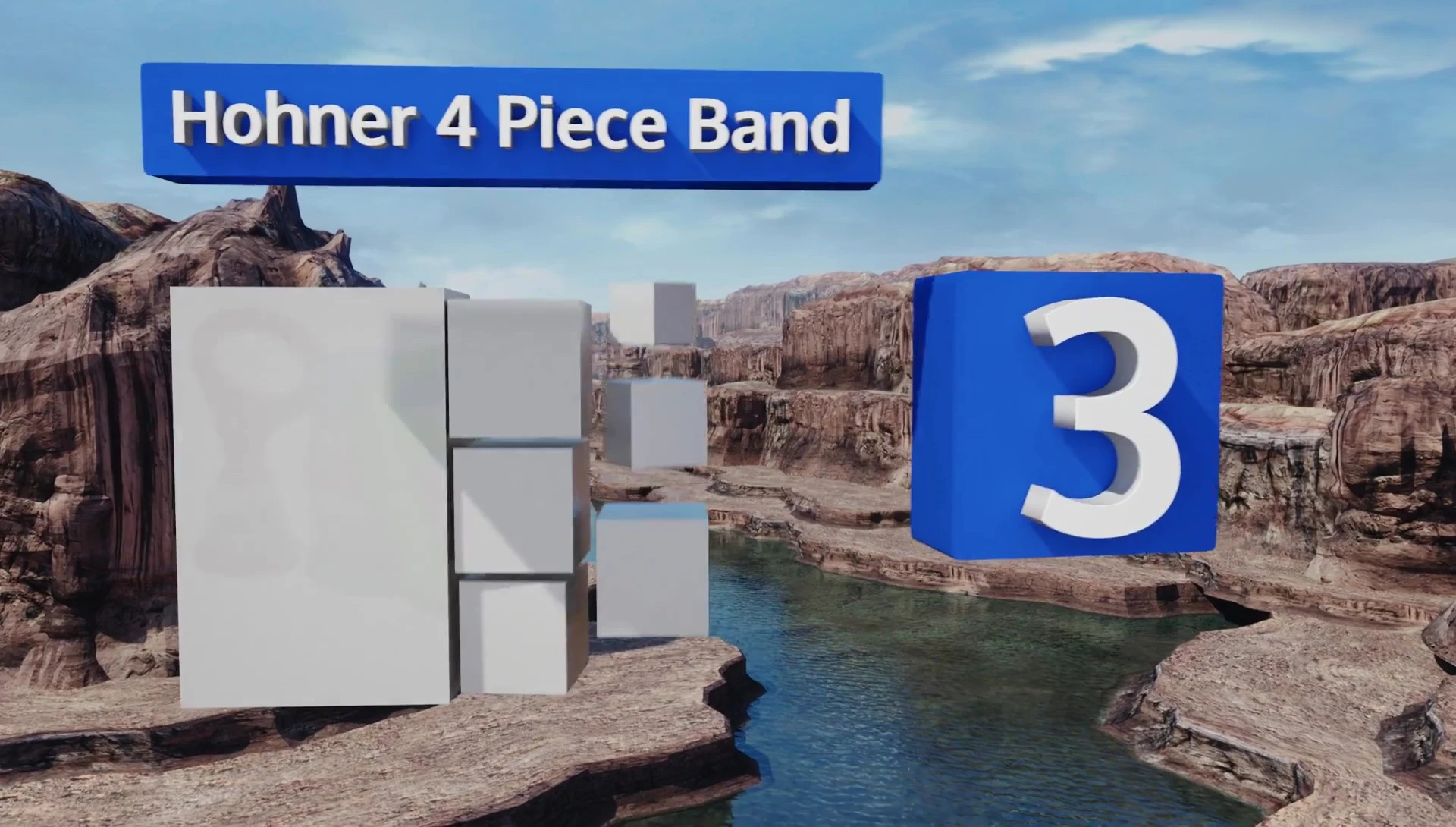 Hohner Four-Piece Band musical instrument set