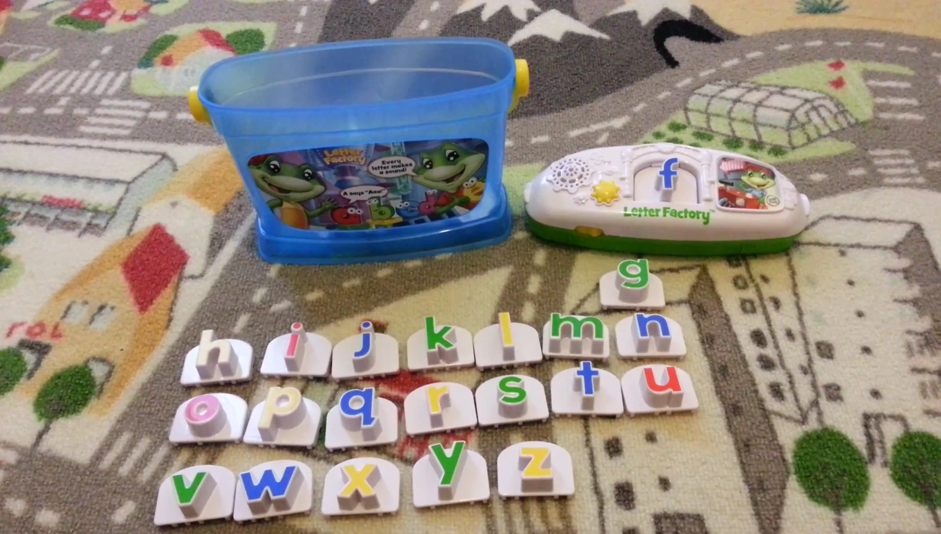Musical interlude between letters F and G.
