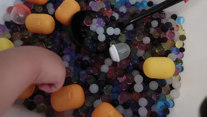 Use plastic eggs for extra fun.