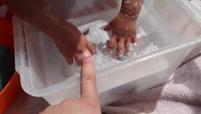 Let kids wash and dry the cars.