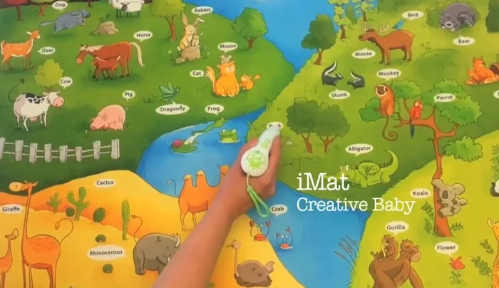 Use electronic toys that sound out words to help children understand that everything can be verbally identified.