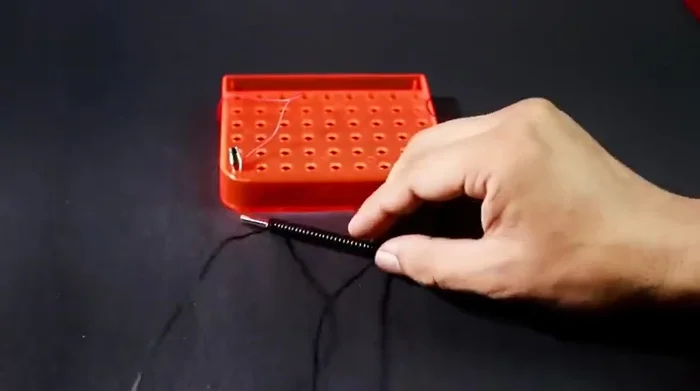 Connect the wire ends to the battery connector.