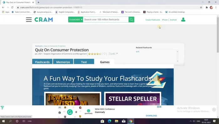 Select a title, subject, and add a brief description for your flashcard set.
