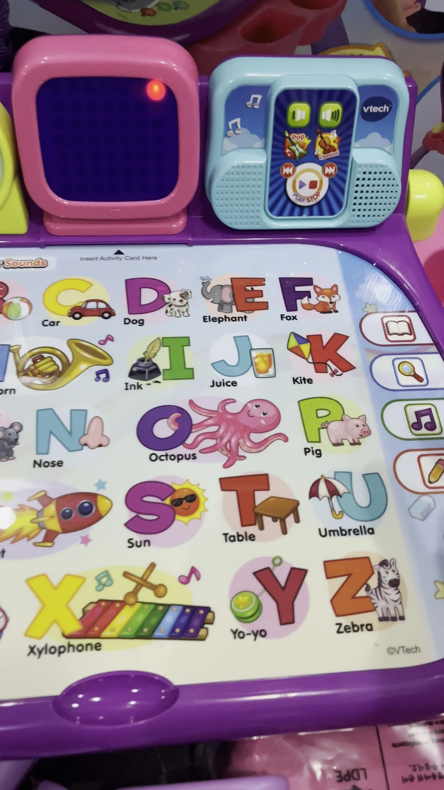 The screen displays the transition to a new activity mode.