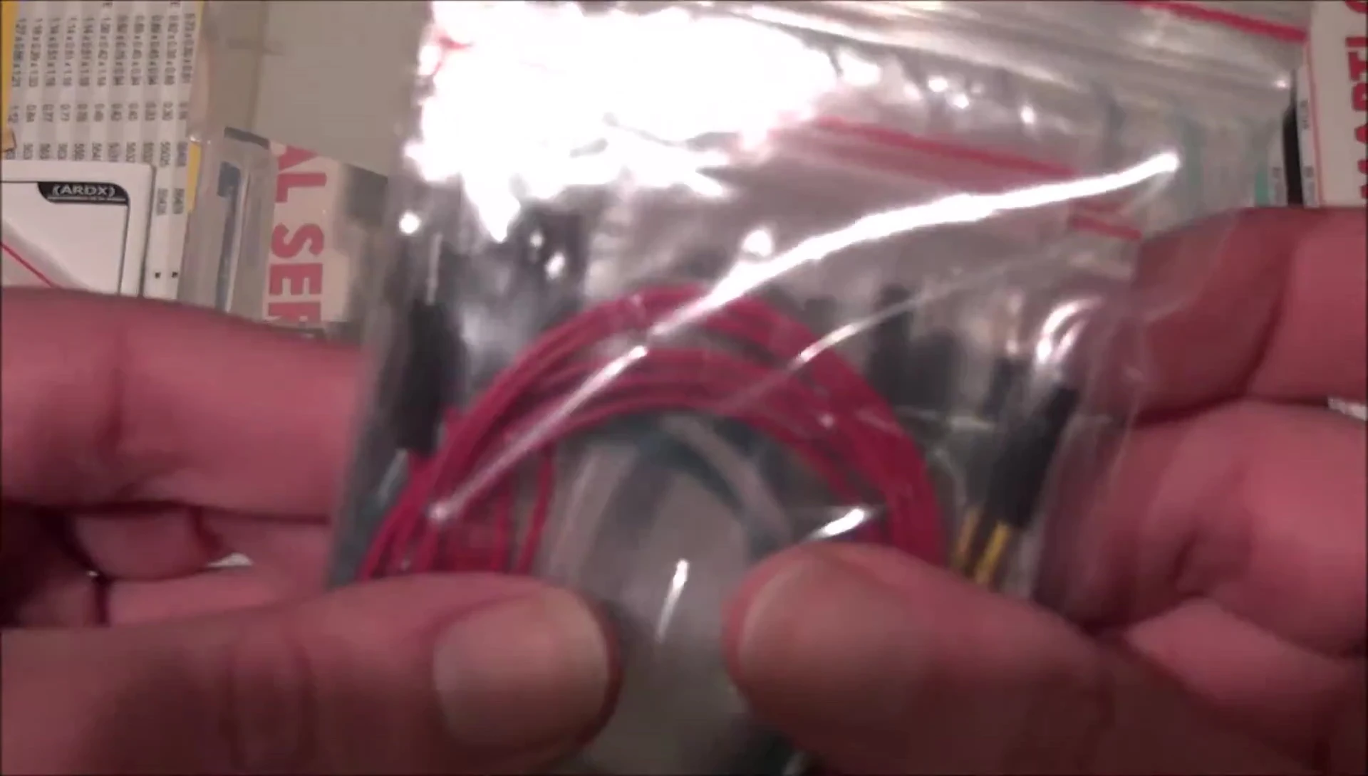 Assortment of jumper wires