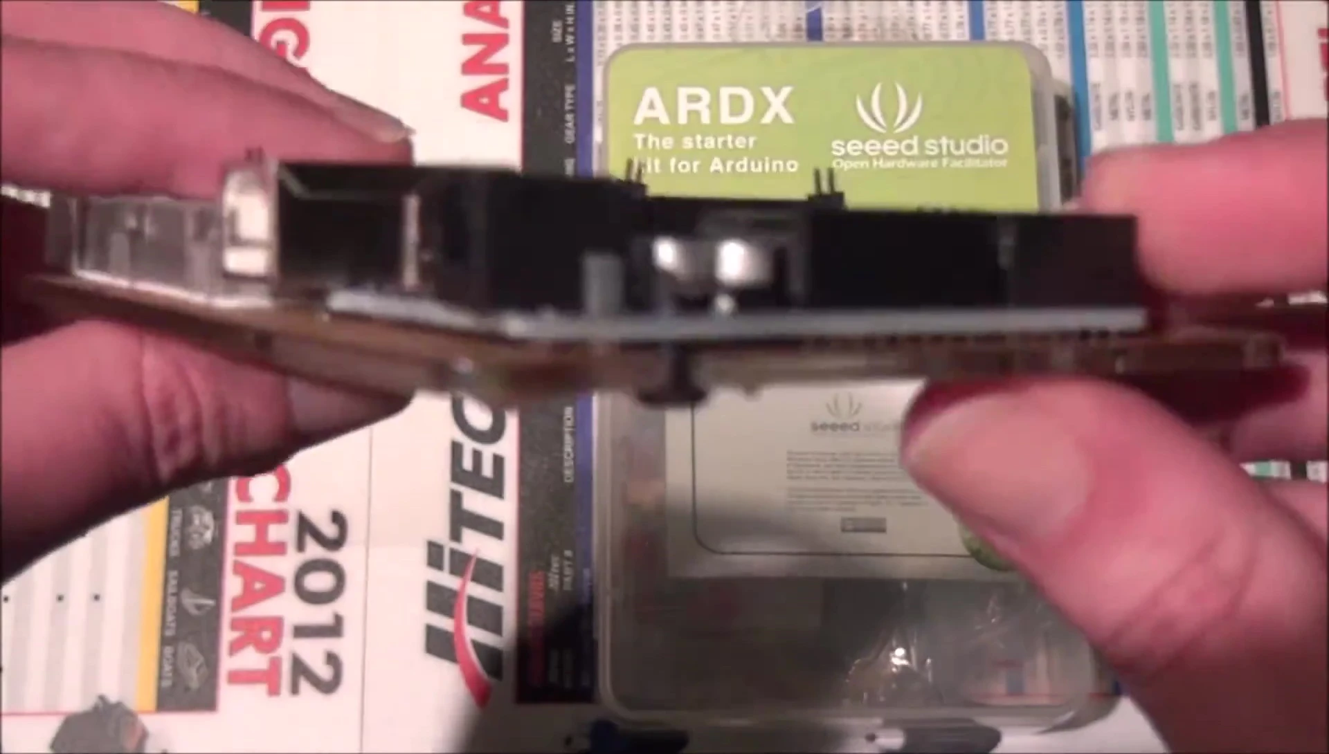 Connectors underneath the Arduino board causing assembly problems.