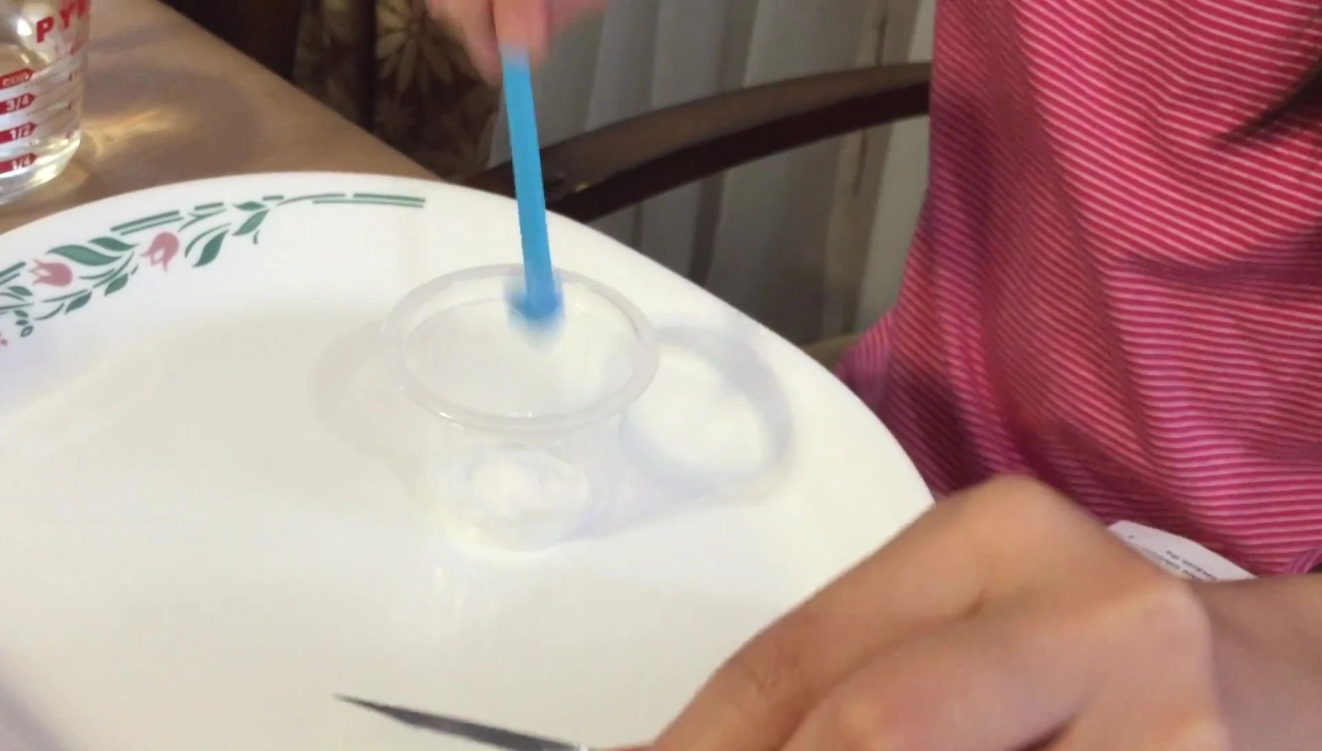 Stirring the mixture