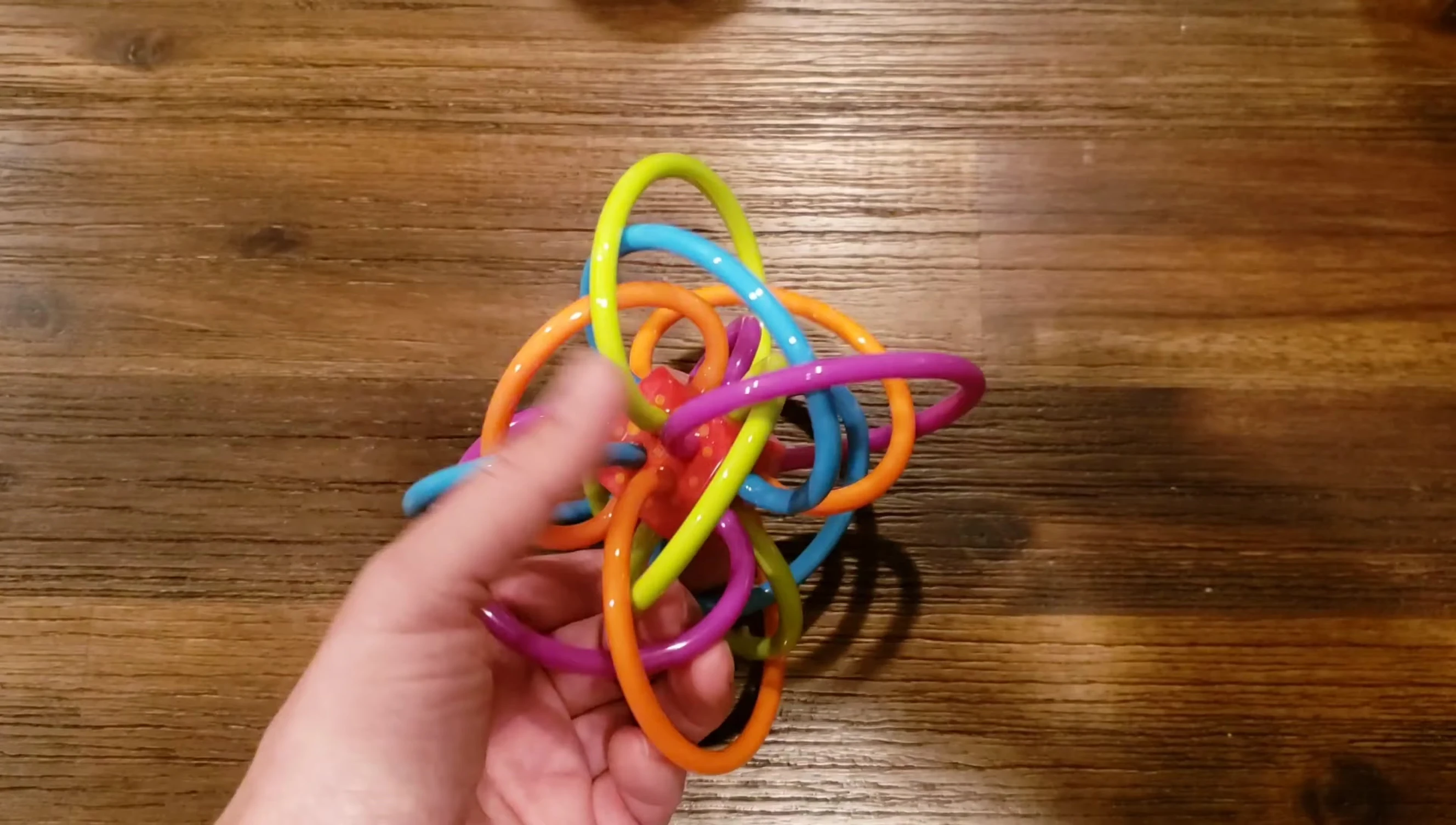 Final shot summarizing the overall assessment of the Winkel toy.