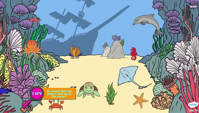 Identify very small animals with many different colors and patterns on their scales.