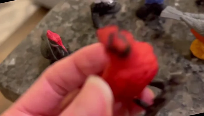 Match toys to their pictures; take photos of toys your child has around the house.
