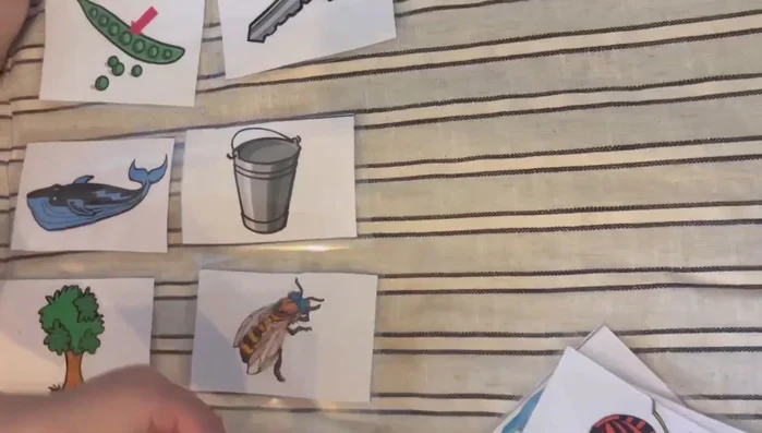 Focus on identifying the ending sounds of words.